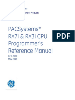 GFK2950 PACSystems RX3i Rx7i CPU Prog Ref Manual