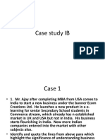 Case Study IB