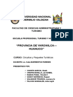 Provincia de Yarowilca