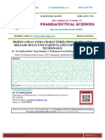 Design and In-Vitro Characterization of Delayed Release Multi Unit Particulates Using Wurster Technology