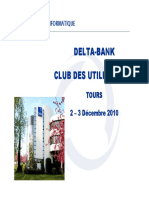 03-Presentation Delta-Bank V10 Nouveaux Modules Et Roadmap Jean-Emmanuel-De-BIEN