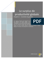 Le Surplus de Productivité Globale