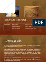 Tipos de Erosion