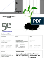 5e Consulting's Business Planning Process & Templates