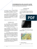 Interpretación Geomorfológica de La Plancha 149