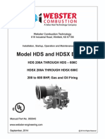 Hds HDSX UL Burner Manual, 9-14