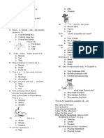 Bahasa Inggris Kelas 3 Uas 1