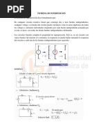 Teoremas Superposición, Thevenin, Norton, Máxima Transferencia de Potencia