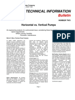 Selecting Horizontal Vs Vertical Pumps