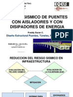 DISENO SISMICO DE PUENTES CON AISLADORES Freddy Duran PDF