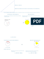 Formulas de Circunferencia y Círculo PDF