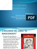 Síntesis Del Libro EL RINOCERONTE