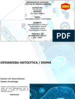 Endoameba Dispar y Hartmanni