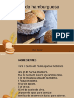 Pan de Hamburguesa