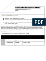 Unit Plan - Measurement