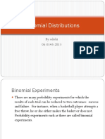 4.2 Binomial Distributions