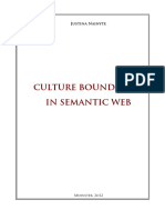 Culture Boundaries in Semantic Web