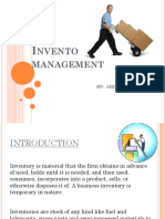 Nventory Management: By-Abhishek Goyal