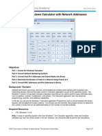 7.1.2.8 Lab - Using The Windows Calculator With Network Addresses PDF