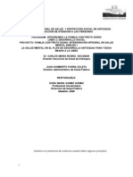 Salud Mental en El Plan de Desarrollo