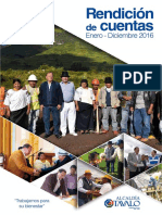 Revista Rendicion de Cuentas Otavalo 2016