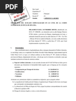 Demanda Créditos Laborales 1