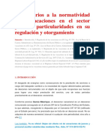 Comentarios A La Normatividad Sobre Vacaciones en El Sector Público