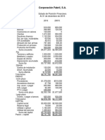 Estados Financieros Corporacion Fabril S A COFASA
