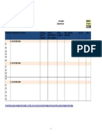 Proposal Compliance Matrix Template