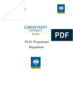 CPU PHD Regulation 2015