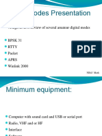 Digital Modes Overview