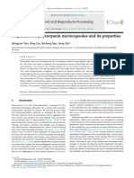 Preparation of Phycocyanin Microcapsules and Its Properties