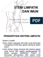 Sistem Limfatik Dan Imun: Siti Hamidatul Aliyah, S.PD, M.SC STIKES Harapan Ibu Jambi