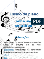 Ensino de Piano-Apresentação