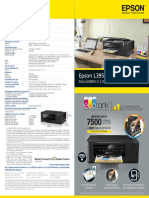 Folleto Epson EcoTank L395