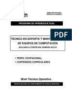 Soporte y Mantenimiento de Equipos de Computación 201210