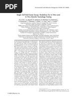 Comet Assay Guidelines