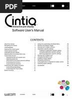 Cintiq Software Users Manual