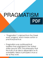 Pragmatism Presentation