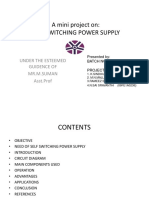 Self Switching Off Power Supply