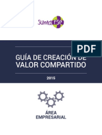 SUMARSE Guia Creacion de Valor Compartido 2015 Digital