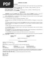 Contract of Lease