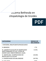 Sistema Bethesda en Citopatologia de Tiroides