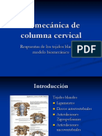 Biomecánica de Columna Cervical Parte II