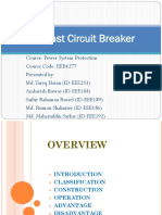 Air Blast Circuit Breaker