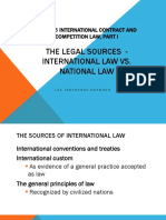 1 International Law Vs National Law