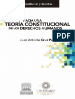 Hacia Una Teoría Constitucional de Los Derechos Humanos