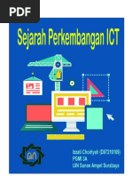 Sejarah Perkembangan ICT