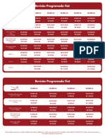 Tabela Revisao Programada