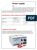 What Is Power Supply?